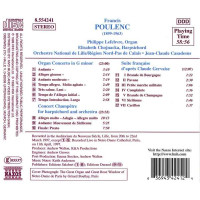 Francis Poulenc (1899-1963): Konzert für Orgel,...