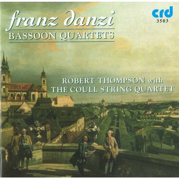 Quartette für Fagott & Streichtrio op.40 Nr.1-3: Franz Danzi (1763-1826) - CRD  - (CD / Titel: H-Z)