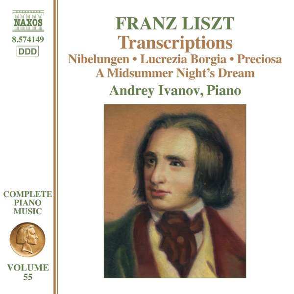 Klavierwerke Vol.55 - Transcriptions: Franz Liszt (1811-1886) - Naxos  - (CD / Titel: H-Z)