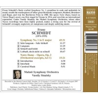 Franz Schmidt (1874-1939): Symphonie Nr.1 - Naxos  - (CD...