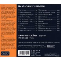 Lieder: Franz Schubert (1797-1828) - Orfeo  - (CD / Titel: H-Z)