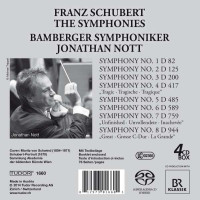 Franz Schubert (1797-1828): Symphonien Nr.1-9 - Tudor  -...