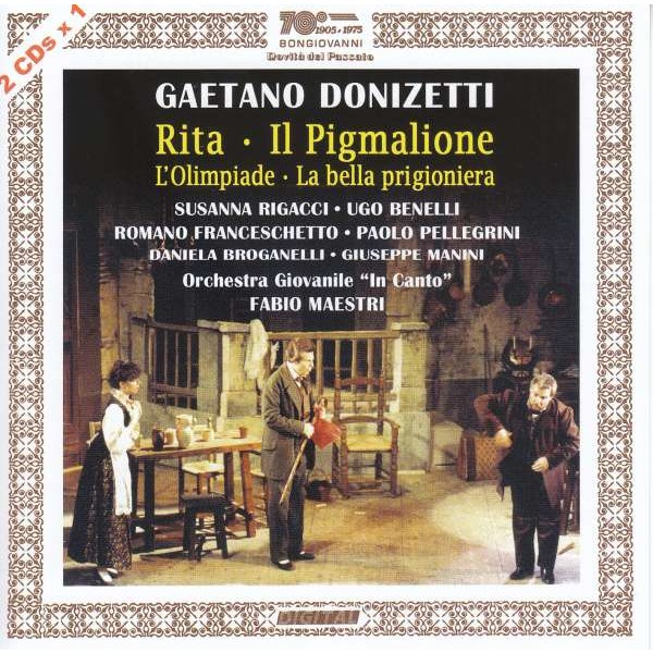 Gaetano Donizetti (1797-1848): Rita - Bongiovanni  - (CD / Titel: H-Z)