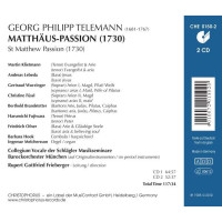 Georg Philipp Telemann (1681-1767): Matthäus-Passion...