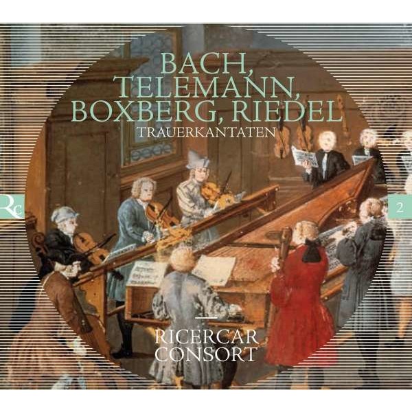 Georg Philipp Telemann (1681-1767): Ricercar Consort - Trauerkantaten - Ricercar  - (CD / Titel: H-Z)