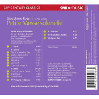 Gioacchino Rossini (1792-1868): Petite Messe Solennelle - SWR Classic  - (CD / P)