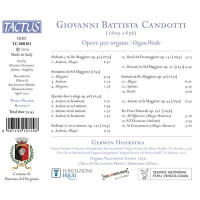 Giovanni Battista Candotti (1809-1876): Orgelwerke -...