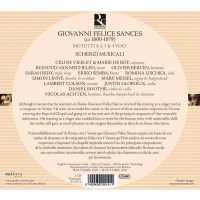 Giovanni Felice Sances (1600-1679): Motetten zu 1,3,4 Stimmen "O Dulcis Amor Jesu" - Ricercar  - (CD / Titel: H-Z)