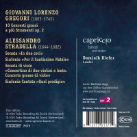 Giovanni Lorenzo Gregori (1663-1745): Concerti grossi...