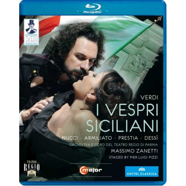 Giuseppe Verdi (1813-1901): Tutto Verdi Vol.19: I Vespri Siciliani (Blu-ray) - CMajor  - (Blu-ray Video / Classic)