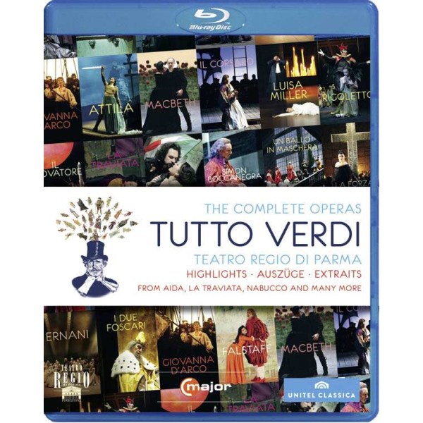 Giuseppe Verdi (1813-1901): Tutto Verdi Sampler (Blu-ray) - CMajor  - (Blu-ray Video / Classic)