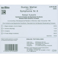 Gustav Mahler (1860-1911): Symphonie Nr.6 - Audite  - (CD...