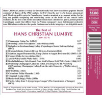 Hans Christian Lumbye (1810-1874): The Best of Lumbye -...