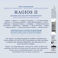 Helge Burggrabe: Hagios II - Gesänge zur Andacht und...