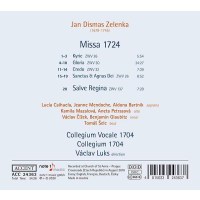 Jan Dismas Zelenka (1679-1745): Missa 1724 - Accent  - (CD / Titel: H-Z)