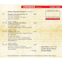 Johann Nepomuk Hummel (1778-1837): Violinkonzert G-Dur - Chandos  - (CD / Titel: H-Z)