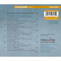 Johann Sebastian Bach (1685-1750): Triosonaten BWV 525-530 - Chandos  - (CD / Titel: H-Z)