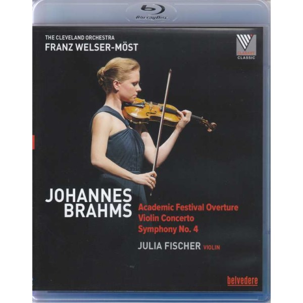 Violinkonzert op.77 - Johannes Brahms (1833-1897) - Belvedere  - (Blu-ray Video / Classic)