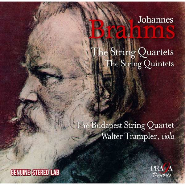 Johannes Brahms (1833-1897): Streichquartette Nr.1-3 - Praga  - (CD / Titel: H-Z)