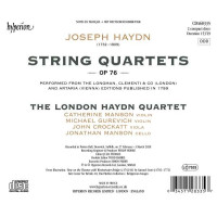 Joseph Haydn (1732-1809): Streichquartette Nr.75-80 (op.76 Nr.1-6) -   - (CD / Titel: H-Z)