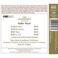 Jules Massenet (1842-1912): Ballettmusik - Naxos  - (CD /...