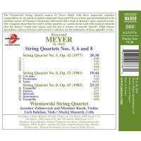 Krzysztof Meyer: Streichquartette Nr.5,6,8 - Naxos  - (CD / Titel: H-Z)