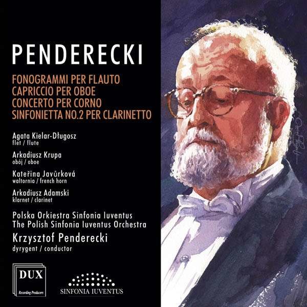 Krzysztof Penderecki (1933-2020): Konzerte für Bläser und Orchester - DUX  - (CD / Titel: H-Z)