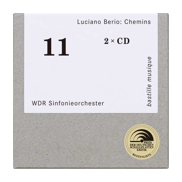 Luciano Berio (1925-2003): Chemins I,II,IIb,IIc,III,IV,V,Kol od (VI),Recit (VII) - bastille musique  - (CD / Titel: A-G)