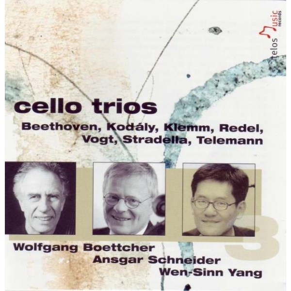 Ludwig van Beethoven (1770-1827): Wolfgang Boettcher, Ansgar Schneider, Wenn-Sinn Yang - Cellotrios - Telos  - (CD / Titel: H-Z)