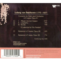 Ludwig van Beethoven (1770-1827): Violinkonzert op.61 - Warner  - (CD / Titel: H-Z)