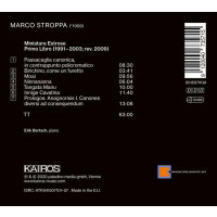 Marco Stroppa: Miniature Estrose Heft 1 - Kairos  - (CD / Titel: H-Z)