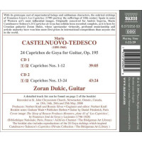 Mario Castelnuovo-Tedesco (1895-1968): 24 Caprichos de...