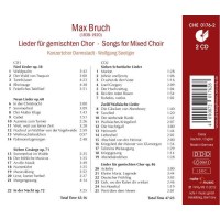 Max Bruch (1838-1920): Lieder für gemischten Chor - Christophorus  - (CD / Titel: H-Z)