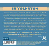 Max Reger (1873-1916): Lieder im Volkston - Oehms  - (CD / Titel: H-Z)