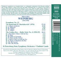 Mieczyslaw Weinberg (1919-1996): Symphonie Nr.12 "In...