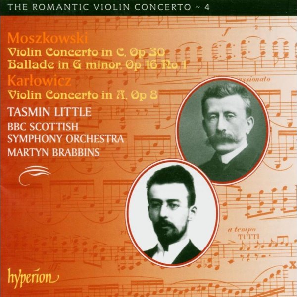 Moritz Moszkowski (1854-1925): Violinkonzert op.30 - Hyperion  - (CD / V)