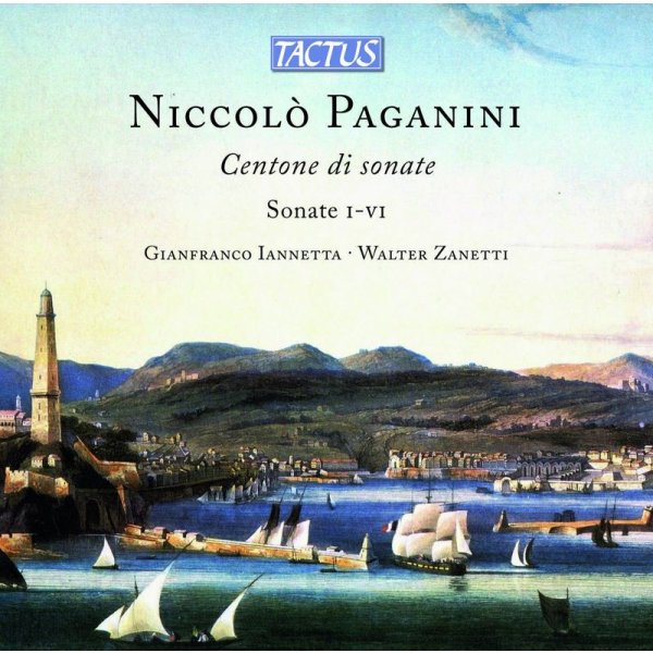 Sonaten für Violine & Gitarre Nr.1-6 - Niccolo Paganini (1782-1840) - Tactus  - (CD / Titel: H-Z)