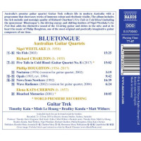 Bluetongue - Australian Guitar Quartets - Nigel Westlake...