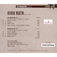 Nino Rota (1911-1979): Symphonien Nr.1 & 2 - Chandos  - (CD / Titel: H-Z)