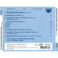 Richard Franck (1858-1938): Orchesterwerke - Sterling  -...