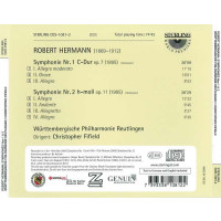 Robert Hermann (1869-1912): Symphonien Nr.1 & 2 (op.7...