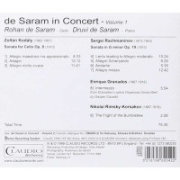 Rohan de Saram in Concert Vol.1 - Rohan de Saram -   -...