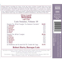 Silvius Leopold Weiss (1687-1750): Lautensonaten Vol.10 - Naxos  - (CD / Titel: H-Z)