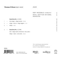 Symphonien Nr.2 & 5: Thomas Wilson (1927-2001) - Linn  - (CD / Titel: H-Z)