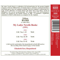 William Byrd (1543-1623): My Ladye Nevells Booke - Naxos  - (CD / Titel: H-Z)