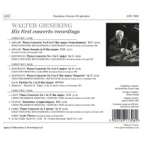 Wolfgang Amadeus Mozart (1756-1791): Walter Gieseking -...