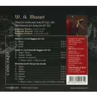 Wolfgang Amadeus Mozart (1756-1791): Duos für...