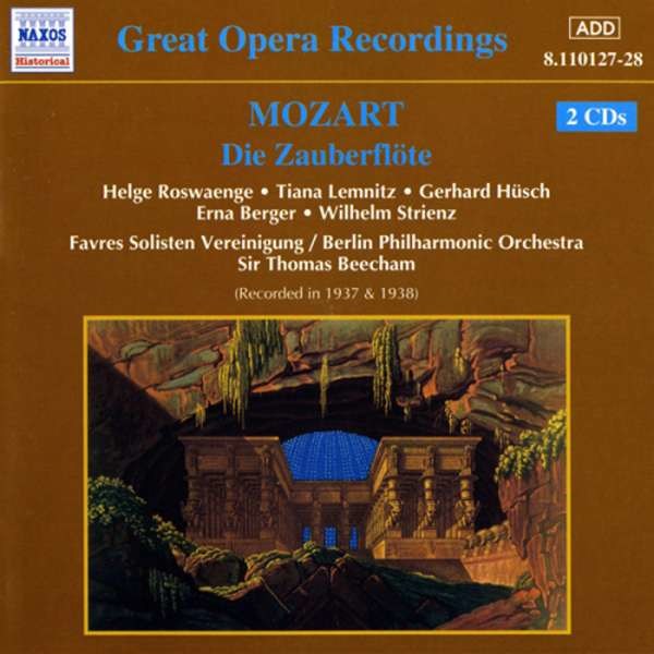 Die Zauberflöte: Wolfgang Amadeus Mozart (1756-1791) - Naxos  - (CD / Titel: A-G)