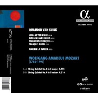 Wolfgang Amadeus Mozart (1756-1791): Streichquintette Nr.3 & 4 - Alpha  - (CD / Titel: H-Z)