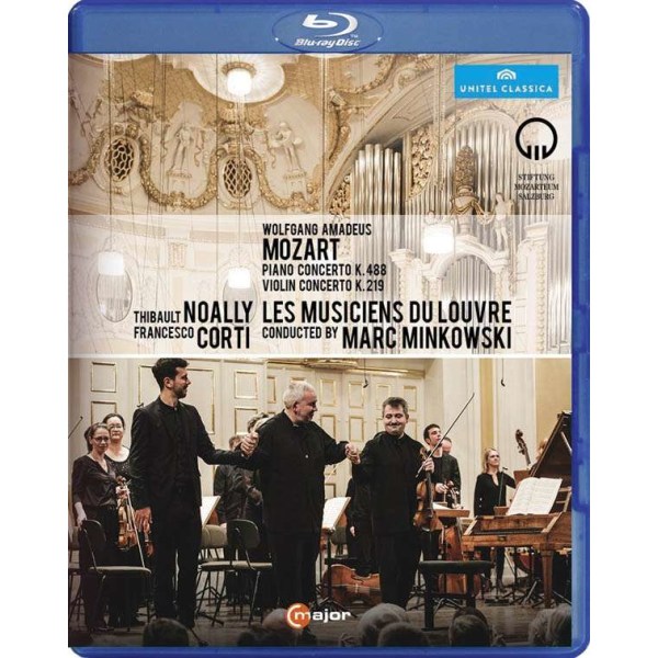 Wolfgang Amadeus Mozart (1756-1791): Marc Minkowski at Mozartwoche Salzburg 2015 - CMajor  - (Blu-ray Video / Classic)